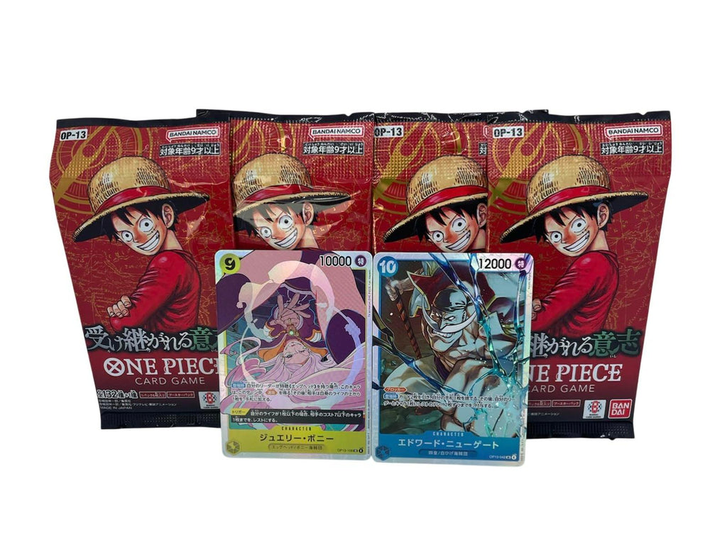 OP-13 One Piece Cards Game OP-13 Carrying On His Will (Version Japanese)