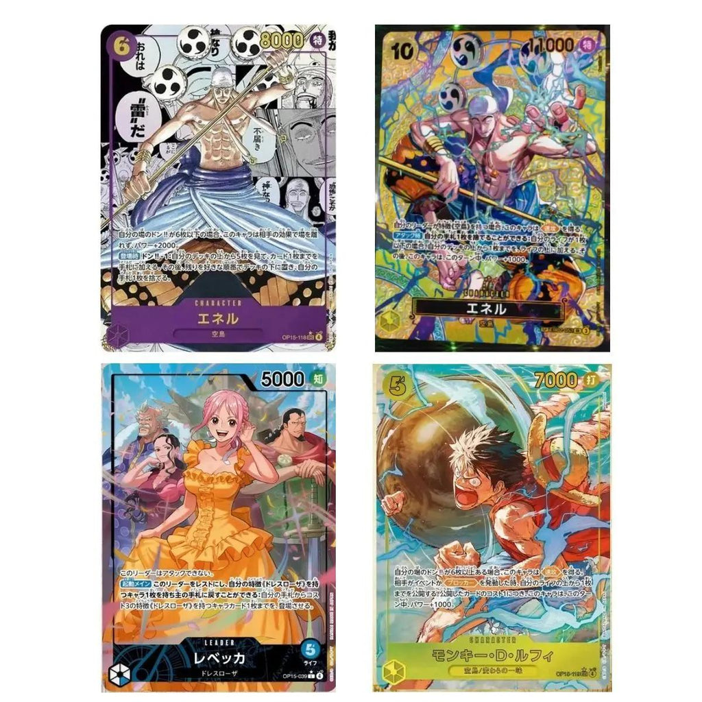 OP-15 One Piece Cards Game OP-15 The Adventure of the Island of God (Version Japanese)