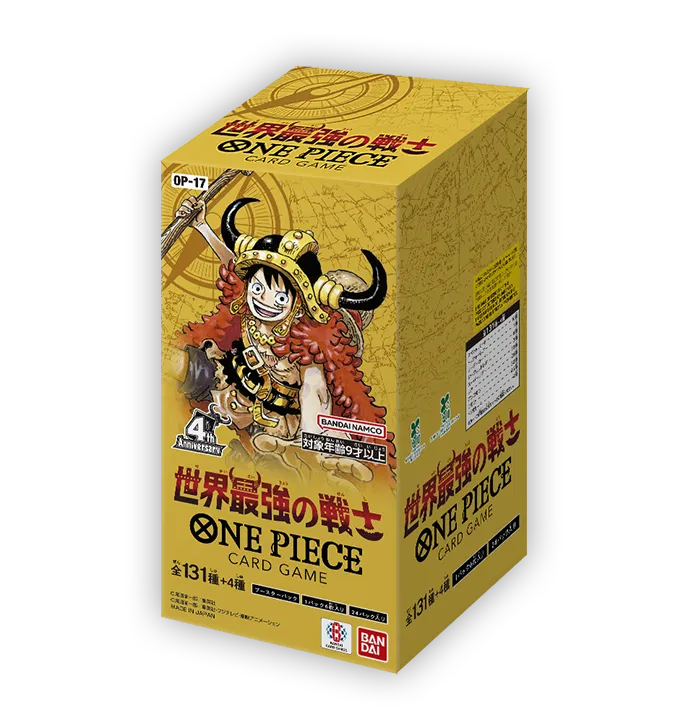 Pre order for OP-17 Whole Case 12 Boxes One Piece Card Game OP-17 The World's Strongest Warriors Booster Box(Version Japnaese),Rumilife